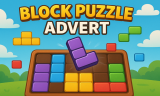 Block Puzzle Advert background