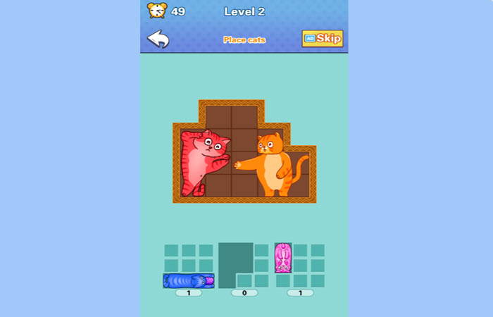 block puzzle cats
