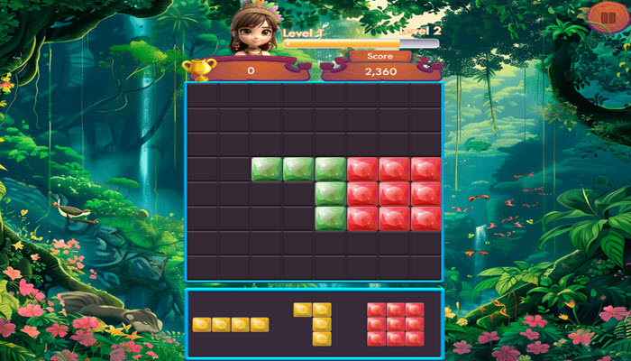 block puzzle jewel forest screenshot