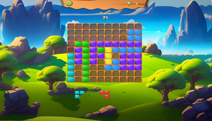 blockpuzzle color blast screenshot