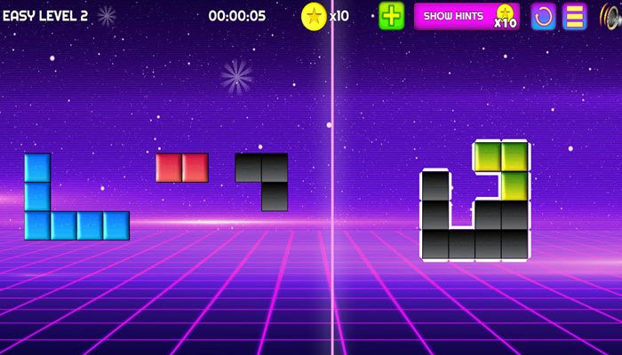 block fill tangram screenshot
