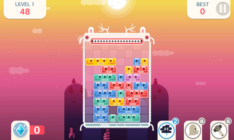 blocky rush screenshot