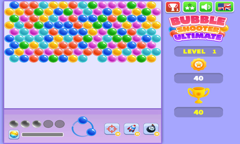bubble shooter ultimate screenshot