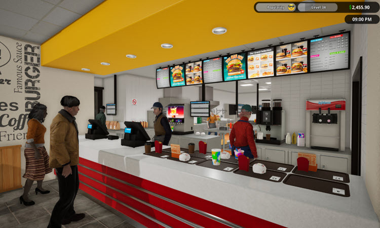 fast food simulator screenshot