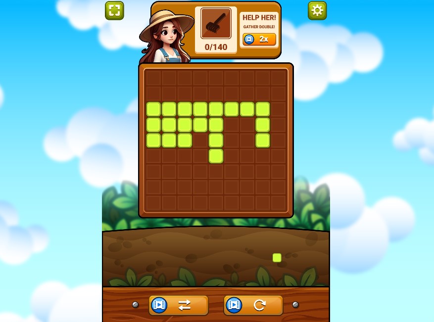 Garden Block Puzzle Screenshot