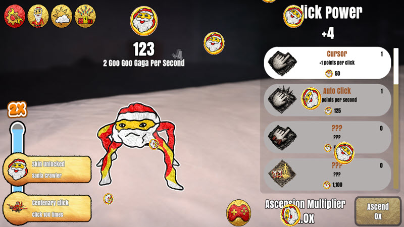 goo goo gaga clicker screenshot