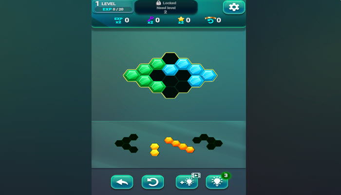 hexa blast game puzzle