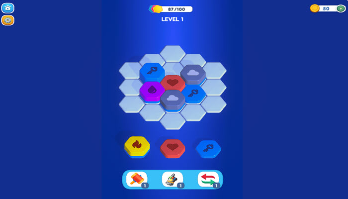 hexa sort master screenshot