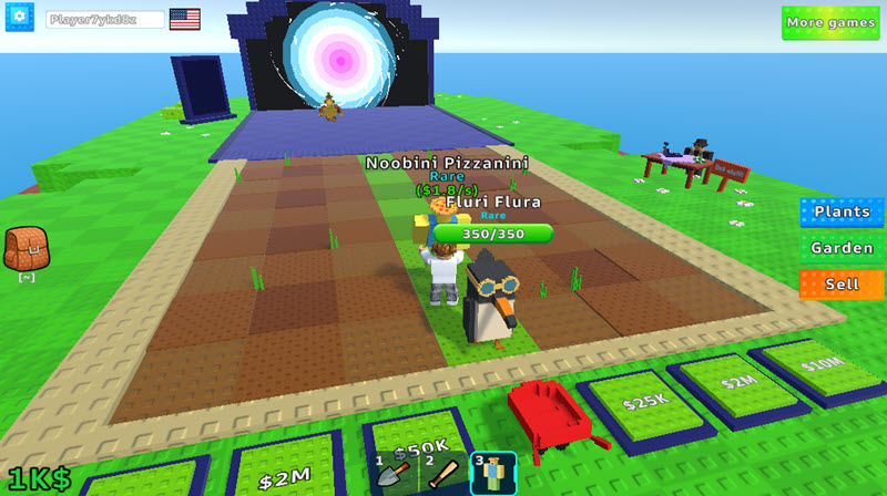 plants vs brainrots online screenshot