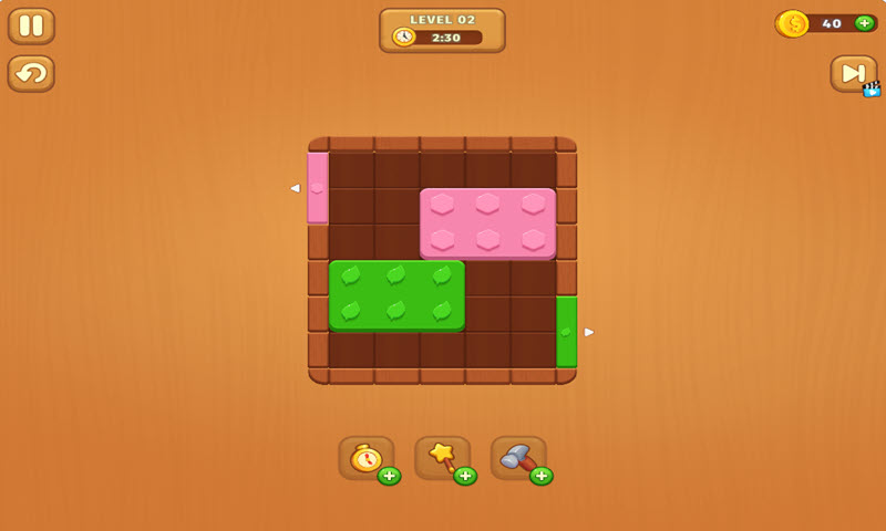 wood color block screenshot